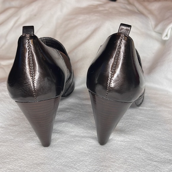 Ruby & Bloom Shoes Ruby & Bloom Size 9 N Women Heel Shoes Brown Faux Leather - Picture 5 of 11